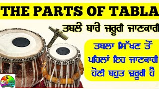 The Parts Of Tabla With English Subtitles  Information Before Learning Tabla  Learn Tabla Beats [upl. by Drye437]