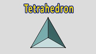 How to Draw a Tetrahedron [upl. by Nick]