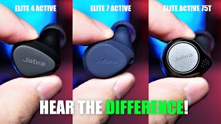 The BEST Active Jabra Elite 4 Active vs Elite 7 Active vs Elite Active 75T 🔥 [upl. by Peterus]