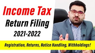 Income Tax Return Filling  FBR Registration till Notice Handling  DetailsinDescription  Legacy [upl. by Nylteak]