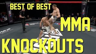 Best MMA Knockouts 20192018 [upl. by Enylrac995]