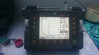 Service Krautkramer USM35 Ultrasonic Flaw Detector No save Memory after onoff and Cant Onoff [upl. by Sunev]