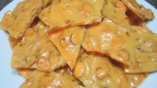 How to make Almond Brittle  Easy Cooking [upl. by Ahtnams734]