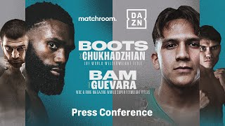 BOOTS ENNIS VS KAREN CHUKHADZHIAN amp BEM RODRIGUEZ VS PEDRO GUEVARA PRESS CONFERENCE LIVESTREAM [upl. by Brotherson]