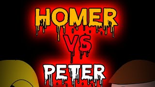 Homer VS Peter Poster Read the Description [upl. by Analrahc139]