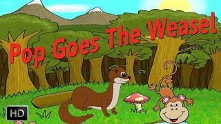 Pop goes the weaselhalf a pound of tuppenny ricekids rhymes video [upl. by Pacorro974]