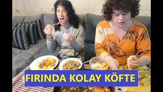 FIRINDA SEBZELİ PRATİK KÖFTE TARİFİ [upl. by Randene408]