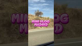 MINI VLOG MADRID  completo tiktok minivlog rutinaproductiva viajes skincare blog [upl. by Refinnaej]