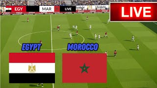 🔴LIVE Egypt vs Morocco  OLYMPIC GAMES 2024  Match live now [upl. by Browne]