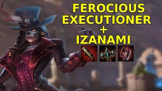 THE MOST EPIC IZANAMI BUILD  FEROCIOUS EXECUTIONER  CRIT DAMAGE  Conquest Smite [upl. by Leeann]