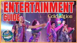 Carnival Celebration  Entertainment Guide 2024 carnivalcelebration entertainment [upl. by Sire660]