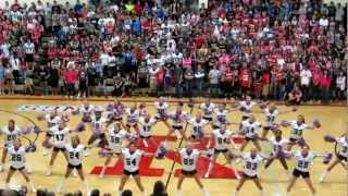 KHS Cheerleaders  Pep Rally 2012 [upl. by Llevert]