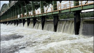 One of the water control dams for the Mohawk River [upl. by Wons]