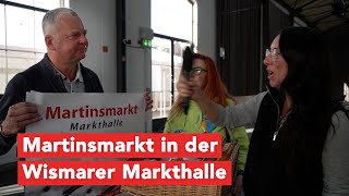 Interview der Woche zum Martinsmarkt Markthalle Wismar [upl. by Adrahc]