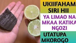 HAUTAENDA DUKANI KUNUNUA MKOROGO UKIIFAHAM SIRI YA MKAA NA LIMAO KATIKA NGOZI YAKO💞 [upl. by Yboc]