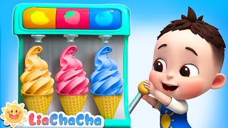 Ice Cream Song  EP51  LiaChaCha Nursery Rhymes amp Baby Songs [upl. by Womack]