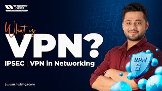 What is VPN  IPSEC  VPN in Networking [upl. by Nedrob]