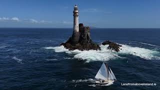 Fastnet Race on day 4 of Calves Week 2024 [upl. by Suhploda]