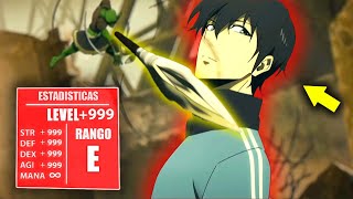 🌍110 SISTEMA de NIVEL le PERMITE hacer TRAMPA para SER el MÁS FUERTE  RESUMEN DE ANIME [upl. by Ranna]