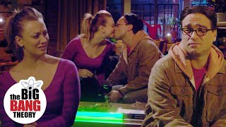 Leonard Can Kiss Like a Snail  The Big Bang Theory [upl. by Oiracam]