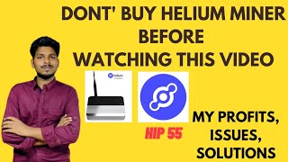 Helium Miner 1 Month Profit India Mumbai  Helium Mining India  HIP 55  Clodpi  FinbusIndia [upl. by Ardiek]