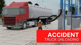 Process Accident  Implosion during Truck Unloading [upl. by Dambro]