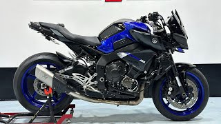 Yamaha Mt10 2017 Exhaust sound Akrapovic  ypipe [upl. by Kyd919]