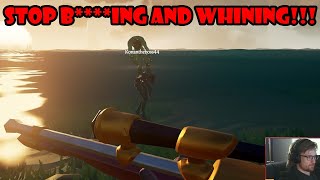 QUIT BING AND WHINING Local Pirate Mad He Got Sniped in Water SoT 100 Part 186 curse pvp [upl. by Tobi]