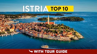 ISTRIA Is Amazing  Top 10 Places [upl. by Nwahsirhc]