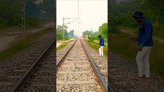 Train horns 🤘🤘 hai 😂🤣viralvideo train [upl. by Adria861]