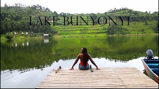 WILD SWIMMING IN AFRICAS DEEPEST LAKE Lake Bunyonyi Uganda [upl. by Iroc]