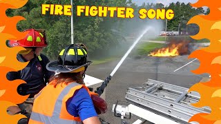 Fire Rescue Song for Kids  Handyman Hal Kid Songs Fire Truck [upl. by Tharp]