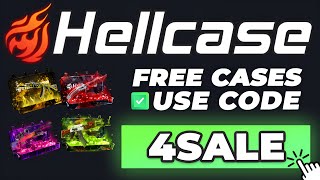 Hellcase Promo Code 2024  Use quot4SALEquot for free cases hellcase code [upl. by Okemak980]