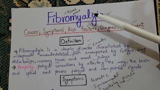 FibromyalgiaDefinition Causes Symptoms Risk Factors Diagnosis And Treatment Of Fibromyalgia [upl. by Dualc]