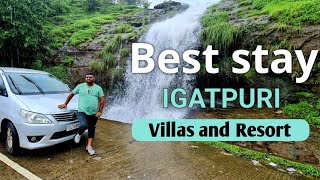 best stay in igatpuri  best resort in igatpuri  best vills in igatpuri  dew drops resort igatpuri [upl. by Adikam]