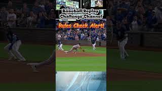 MLB Umpires Faceoff Crew Chief Review for Baseball Rules Check [upl. by Alemahs]