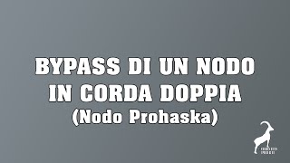 170 Bypass di un nodo in corda doppia [upl. by Adlai]