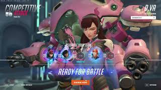 Overwatch 2 DVA comp gameplay No commentary overwatch2gameplay [upl. by Pessa]