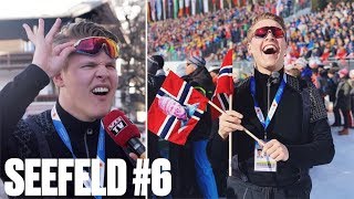 Seefeld 6 Vegard Harm på skiVM [upl. by Carlynn]