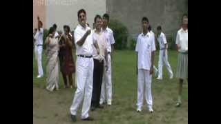 Kite Flying Competition on Independence Day in Shanti Gyan Niketan School [upl. by Yrrehs]