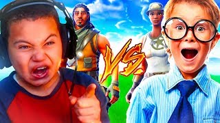 1V1 MY LITTLE BROTHER VS FASTEST BUILDER EVER MOST INTENSE FORTNITE 1V1 YET MUST SEE [upl. by Pylle16]