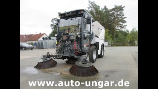 Hako CM 1600 Bj 2016 CityMaster Kehrmaschine 4x4 Knicklenkung Geräteträger wwwautoungarde °235 [upl. by Beare579]