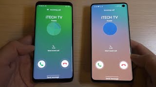 Samsung S9 vs S10 Incoming Calls [upl. by Prem]