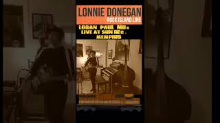 LONNIE DONEGAN quotRock Island Linequot Guitar cover by Logan Paul Murphy live at Sun Studio Memphis USA [upl. by Caesaria]