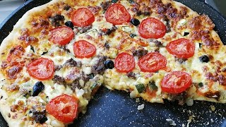 La Vraie Recette De Pizza  Pizza Italienne [upl. by Nna]