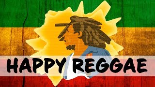 HAPPY REGGAE MUSIC  Jamaican Songs of Caribbean  Relaxing Summer Instrumental Music [upl. by Suivatram]