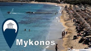 Mykonos  Kalafatis beach [upl. by Farrel]