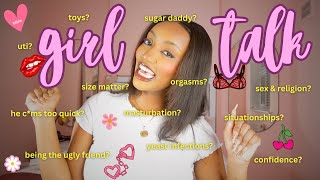 answering TMI GIRL TALK questions youre too scared to ask anyonejuicy Ep 2 [upl. by Ahsyak]