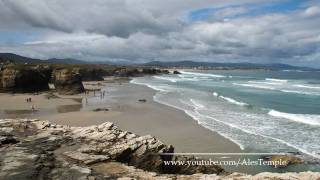 Playa de Las Catedrales  Ribadeo Spain [upl. by Son]