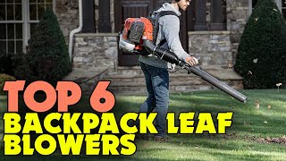 Top 6 Backpack Leaf Blowers of 2024 – Tested amp Reviewed [upl. by Jeniffer]